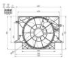 NRF 47559 Fan, radiator